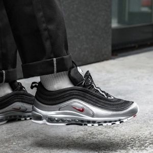 Brand New Nike Air Max 97 Black Silver sz 9.5